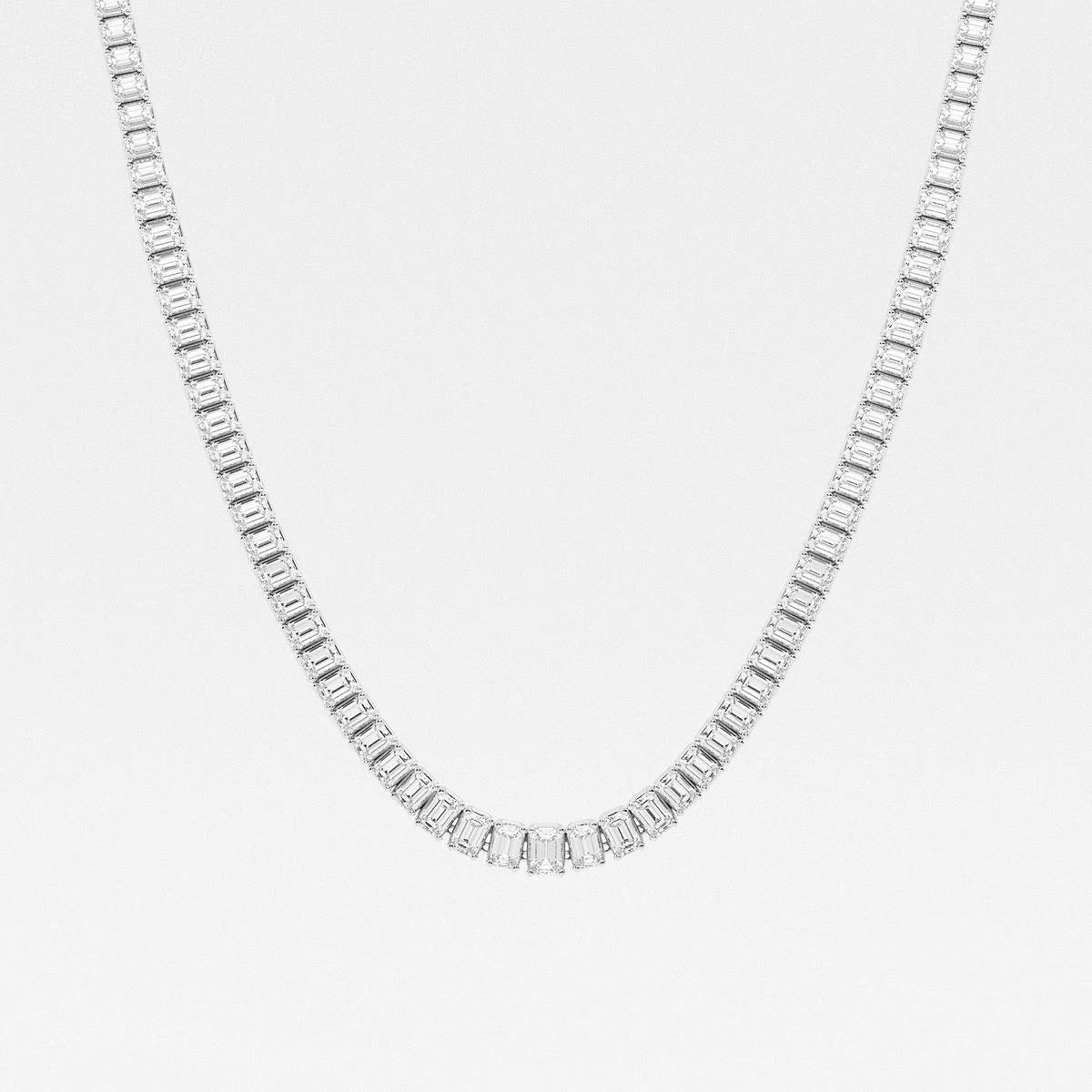 Emerald Tennis Necklace