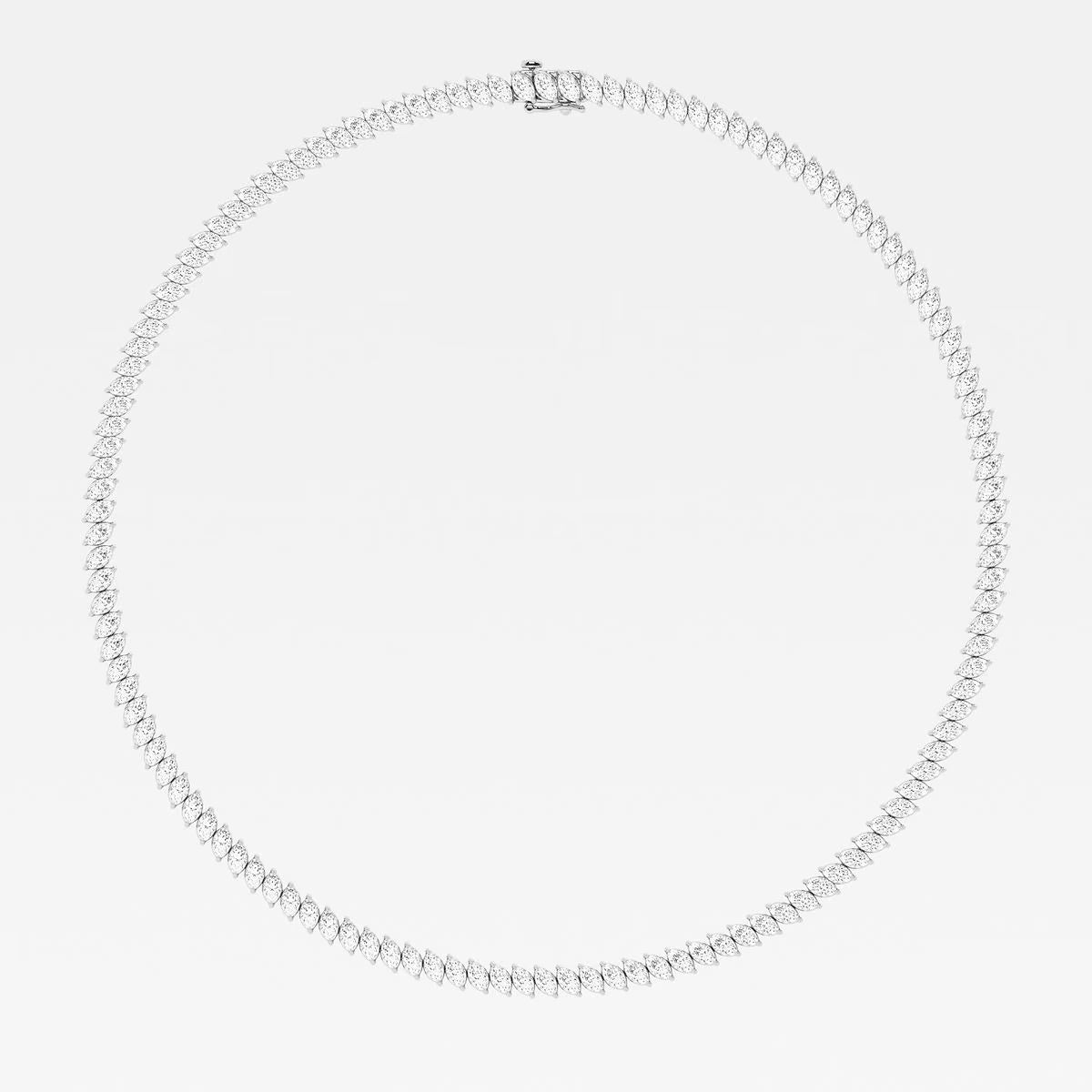 Marquise Tennis Necklace