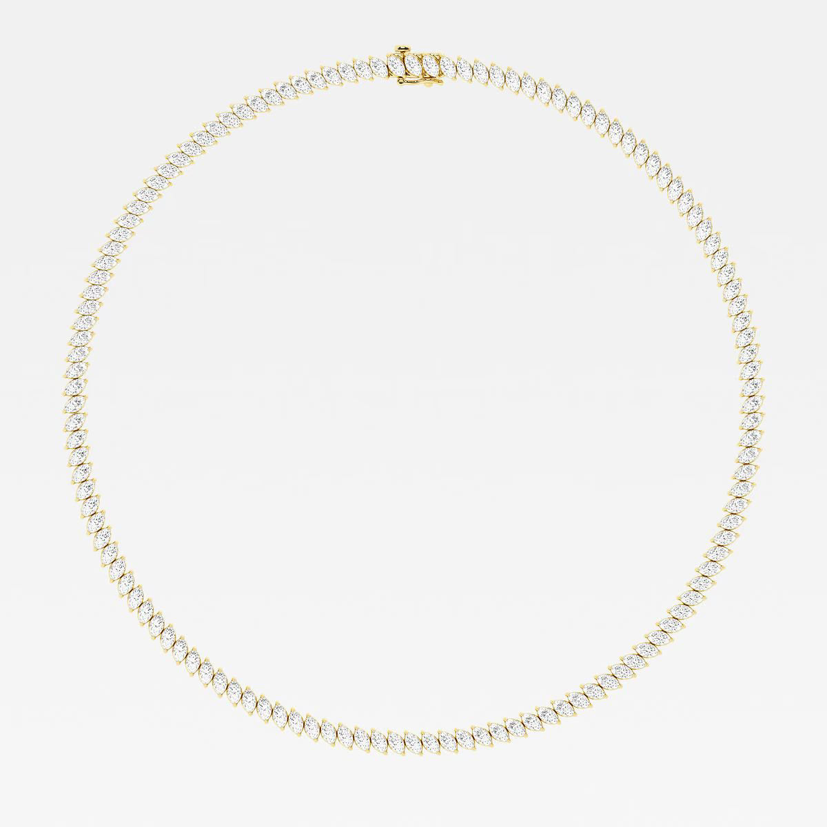 Marquise Tennis Necklace
