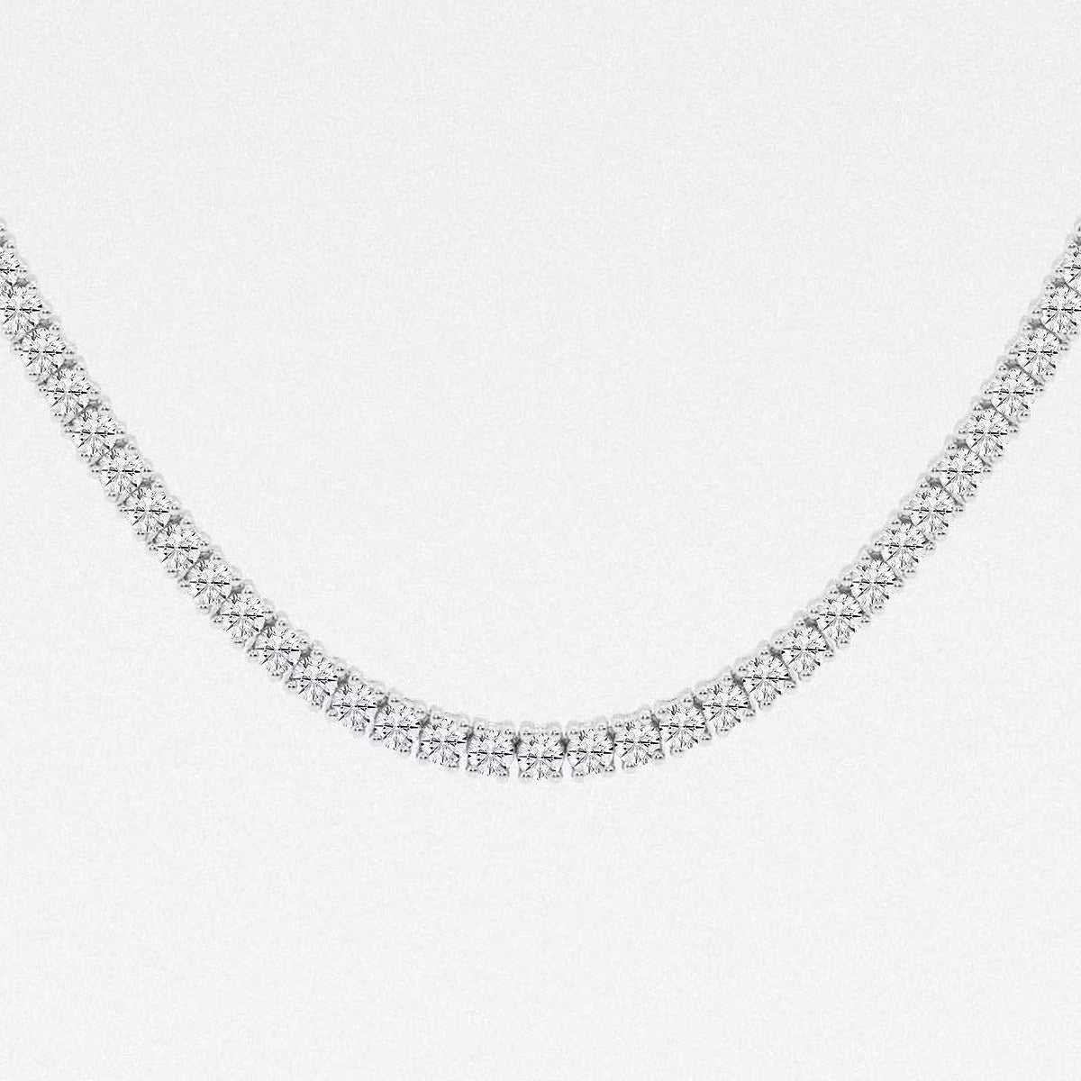 Round Tennis Necklace